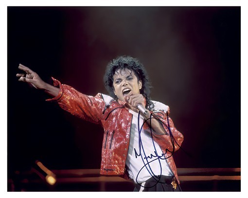 Michael Jackson Signed 8×10 Photo Reprint Victory Tour Autograph Collectible