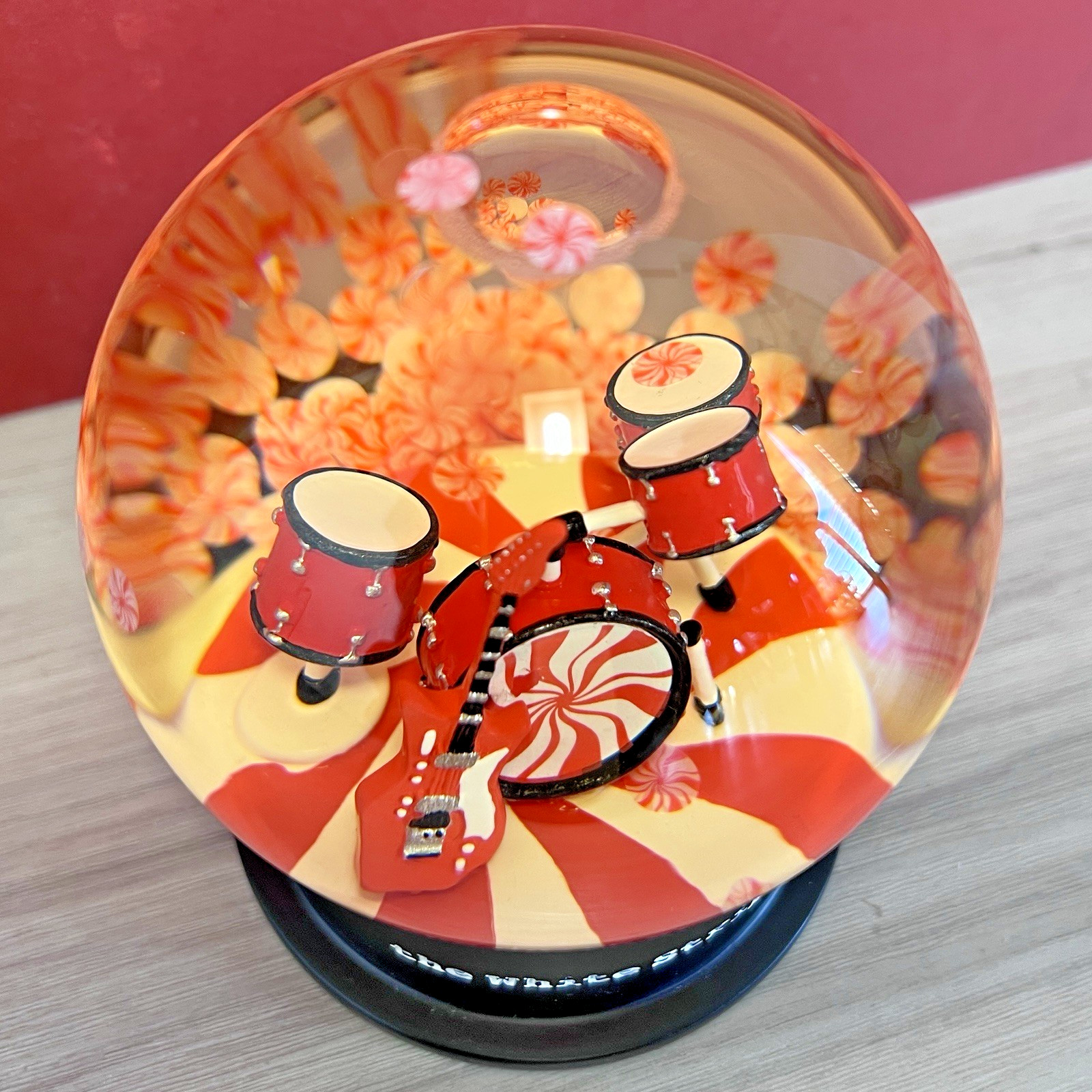 THE WHITE STRIPES 2021 Snow Globe JACK MEG WHITE Third Man Records VERY GOOD