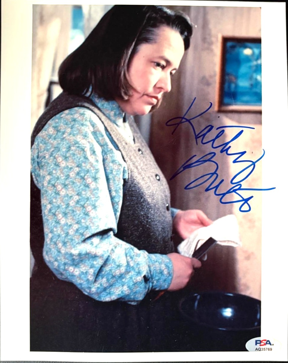 KATHY BATES SIGNED AUTOGRAPHED 8X10 PHOTO MISERY STEPHEN KING RARE PSA COA