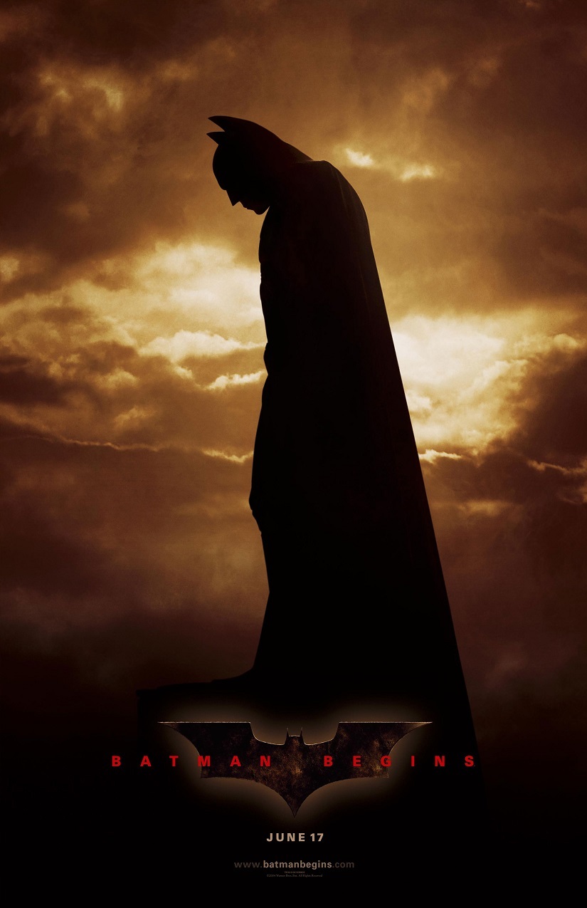 Batman Begins movie poster print (a) – 11″ x 17″ Christian Bale poster, Batman