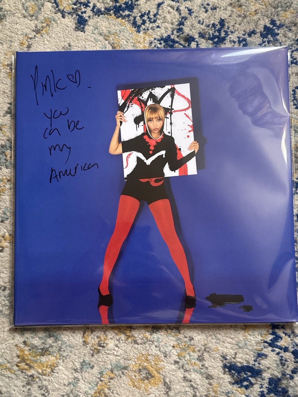PINK PANTHERESS – Fancy Some More? Signed jacket “You can be my American”