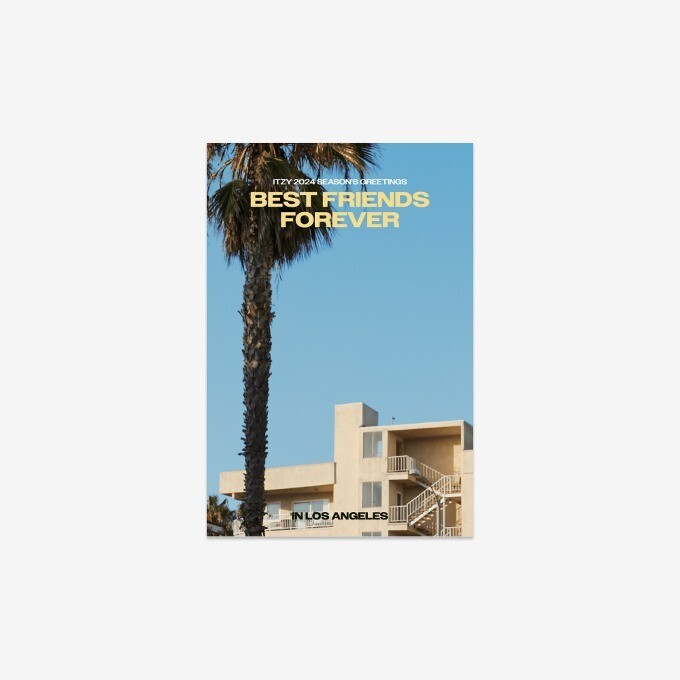 ITZY 2024 SEASON’S GREETINGS BEST FRIENDS FOREVER OFFICIAL MD POSTCARD BOOK NEW