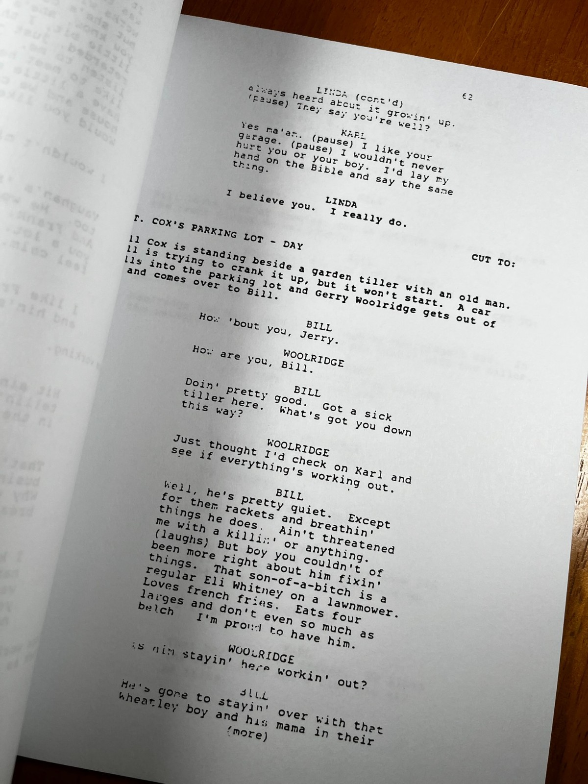 Sling Blade Script Signed- Autograph Reprints- Billy Bob Thornton, John Ritter