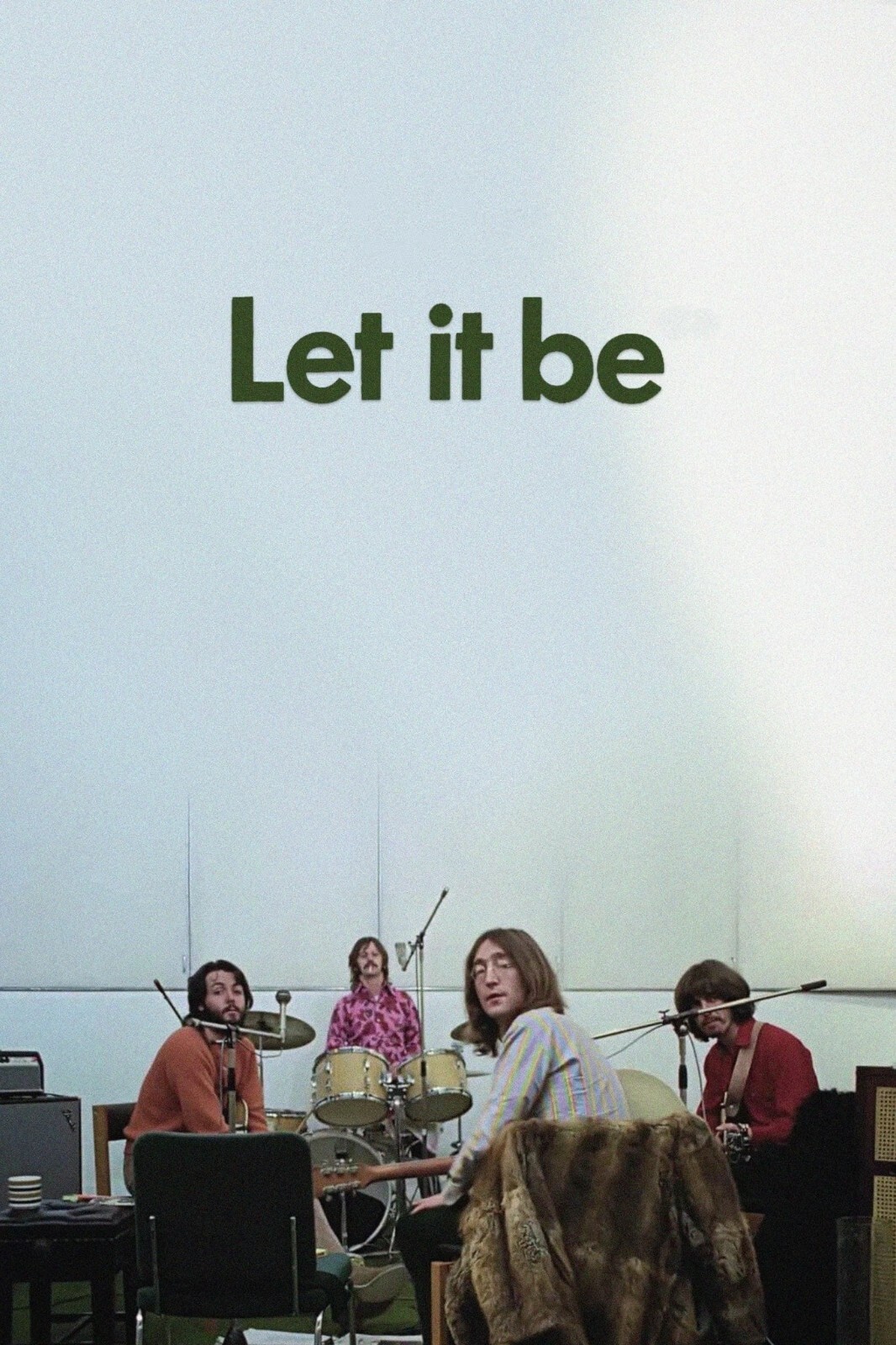 1970 The Beatles Let It Be Movie Poster 11X17 Paul McCartney John Lennon 🍿