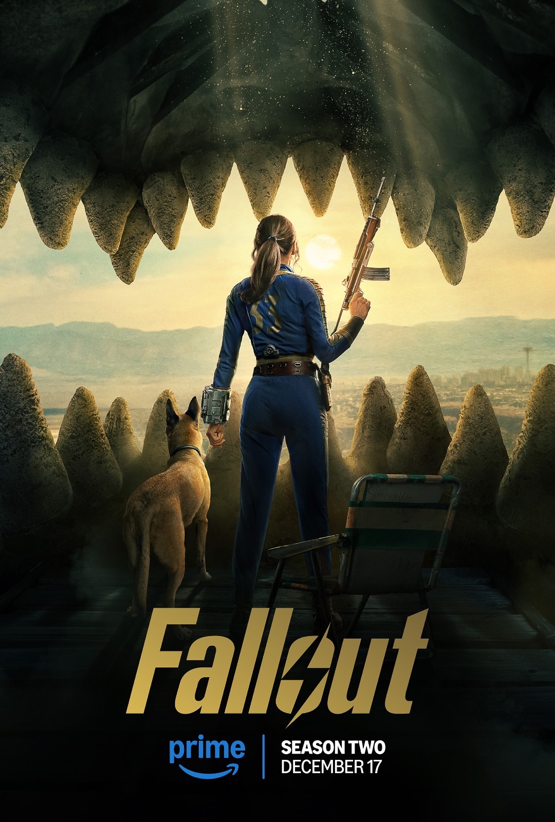 2025 Fallout Season 2 Movie Poster 11X17 Ella Purnell Aaron Moten Moises Arias🍿