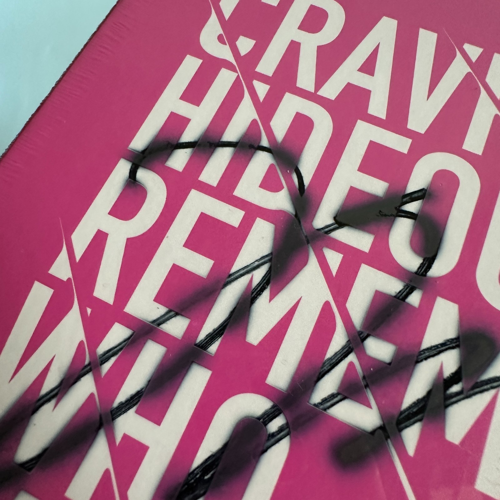 CRAVITY HIDEOUT: REMEMBER WHO WE ARE VER 1 WONJIN HAND SIGNED AUTOGRAPHED