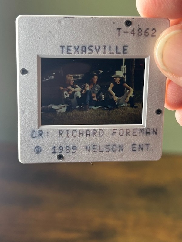 Texasville promotional 2 slides 35mm film vintage 1990 RARE! Jeff Bridges