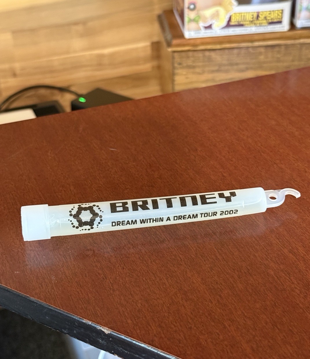 Britney Spears Dream Within a Dream Tour 2002 Glow Stick Memorabilia