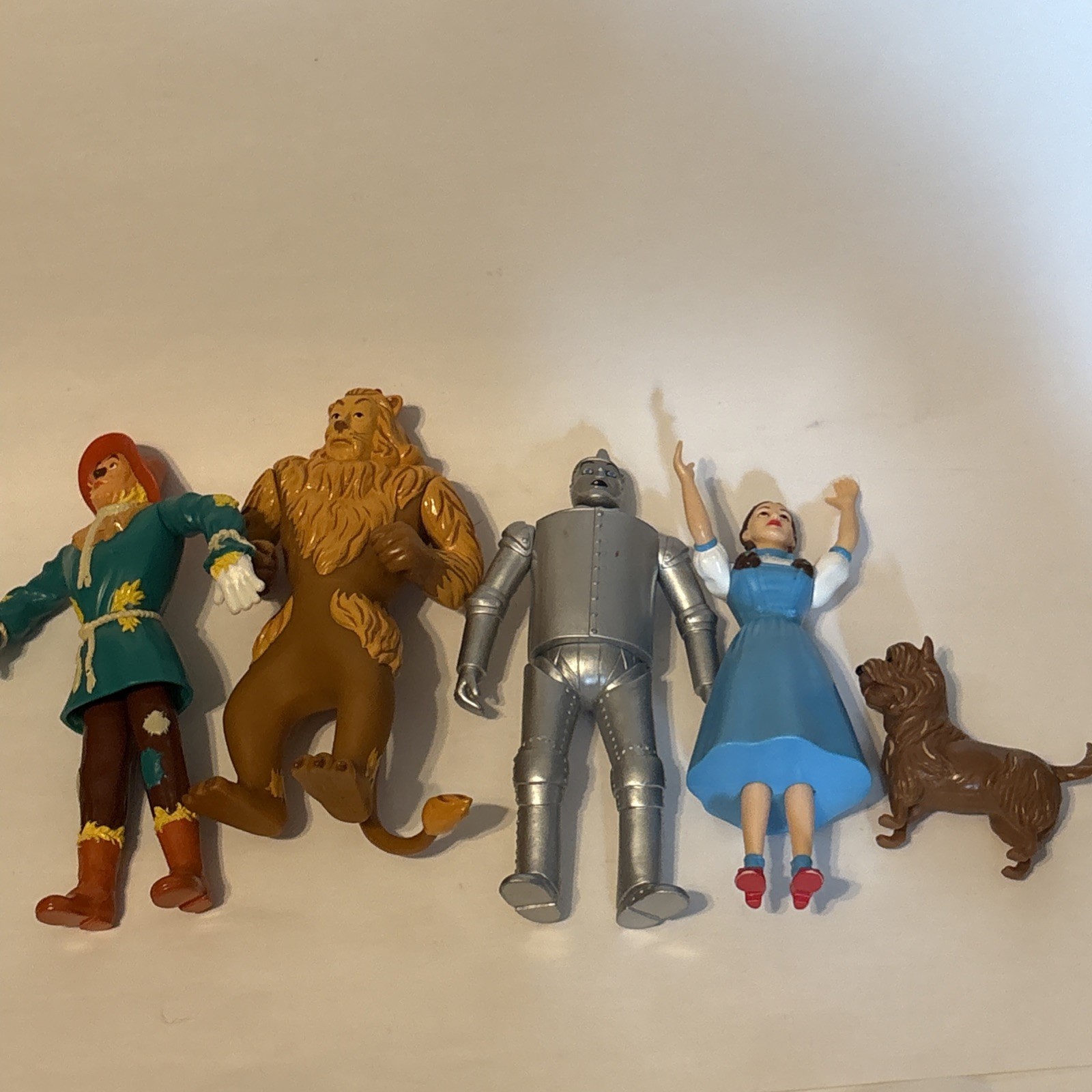 RARE Lot of 5 WIZARD of OZ Turner Ent. PVC Figurines Figures Collectible 1995