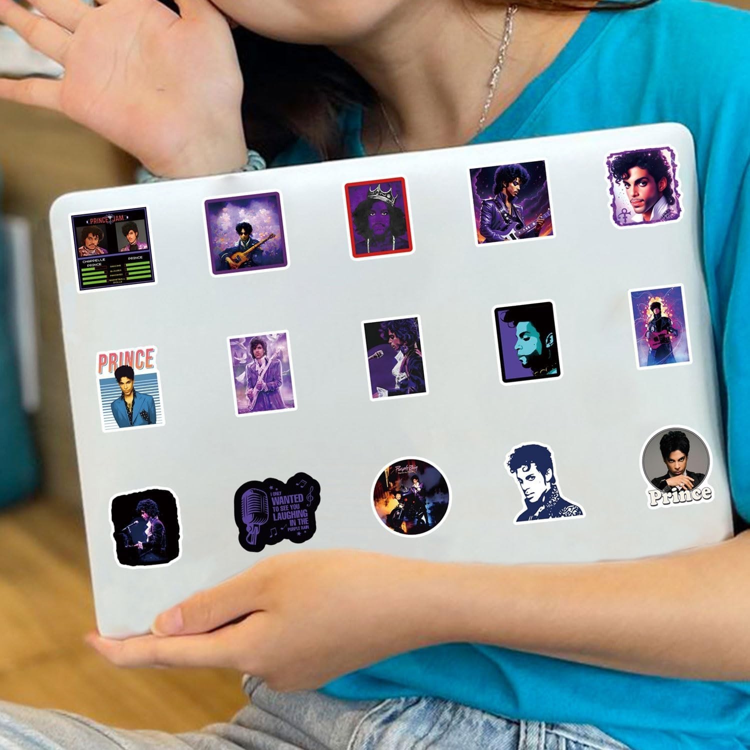 YEESACG 62pc Prince Sticker Pop Music Kawaii Pack
