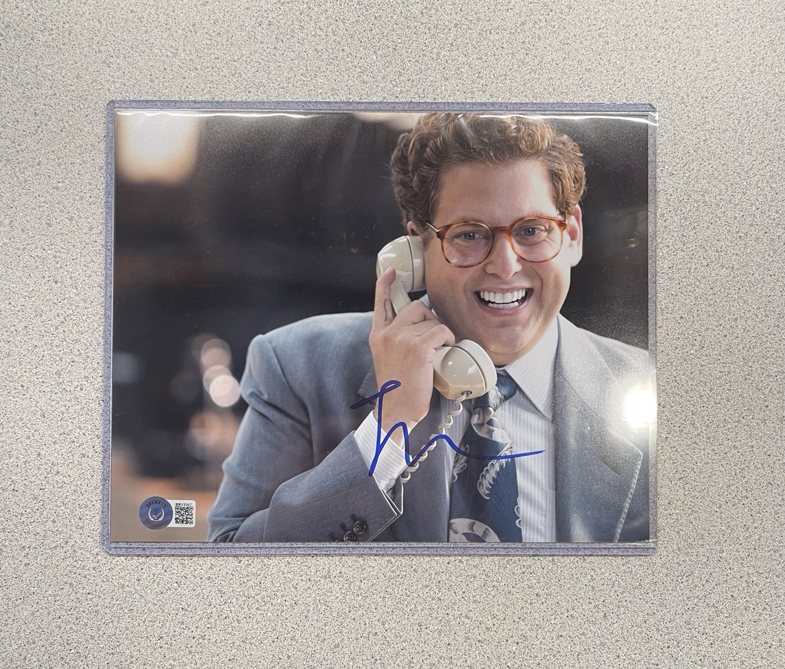 Jonah Hill Signed 8×10 Photo Beckett BAS Certified Wolf Of Wall Street DONNIE