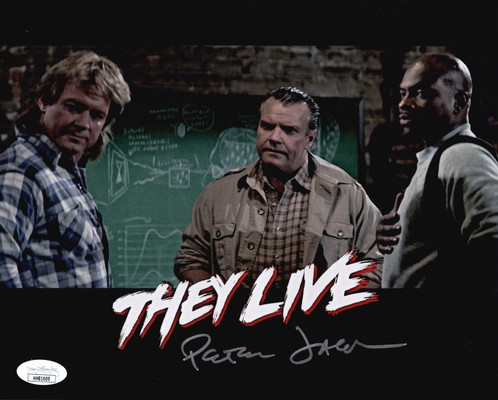 PETER JASON Signed THEY LIVE 8×10 Photo In Person Autograph JSA COA Cert