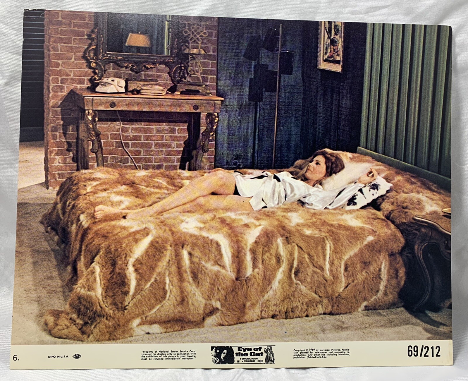 Eye of the Cat Color 8×10 Lobby Card #6 1968