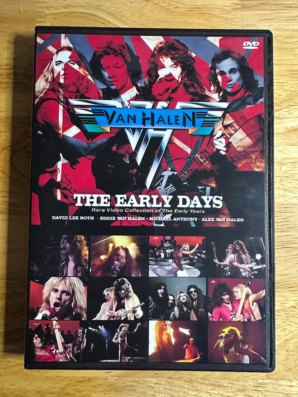 Van Halen – The Early Years DVD Box Set Live Eddie Alex David Lee Roth