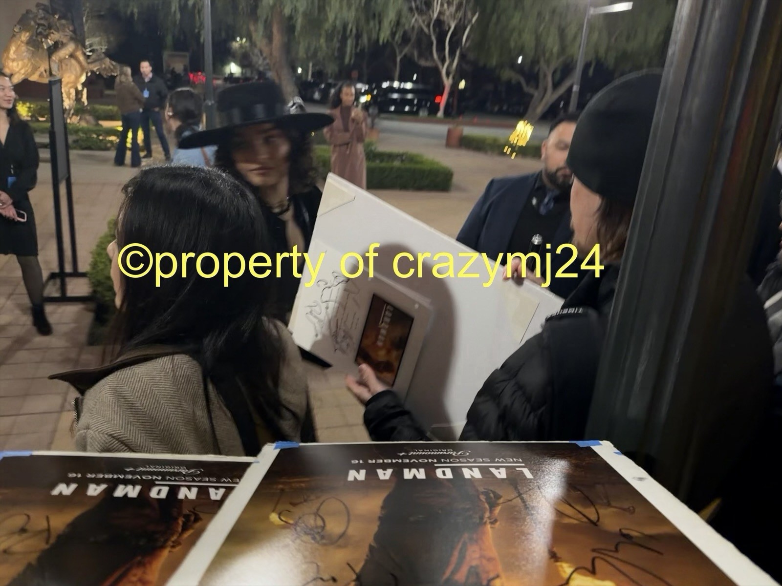 8 Signed Landman Billy Bob Thornton Ali Larter Michelle Randolph Autograph SWAU
