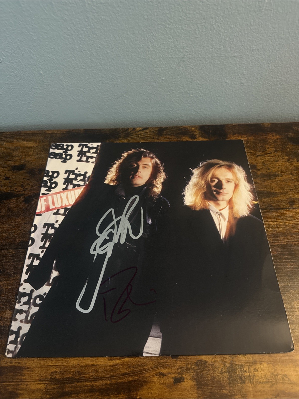 Rick Nielsen Robin Zander Signed Vinyl LP Lap Of Luxury Cheap Trick Beckett Coa