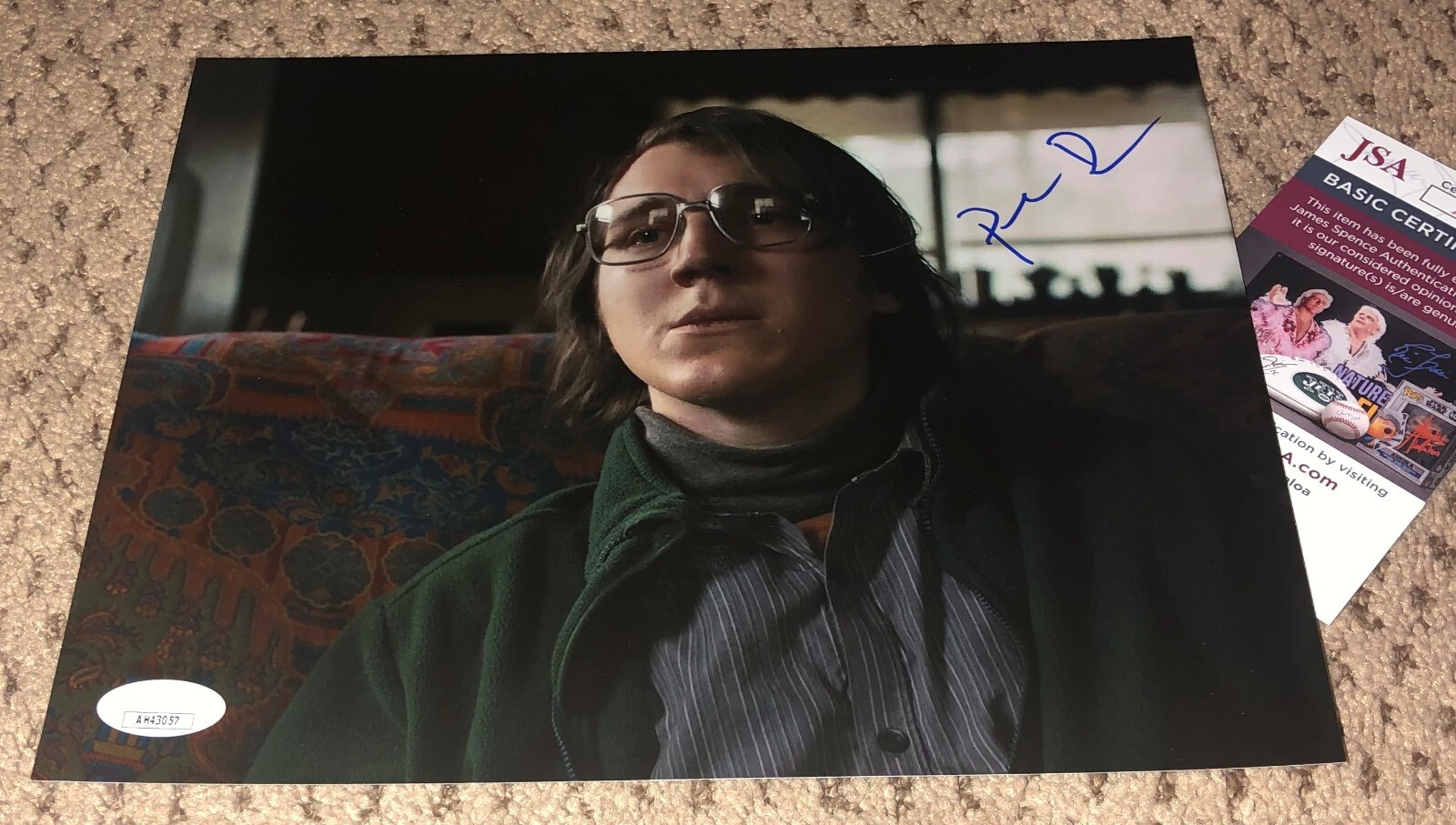 PAUL DANO SIGNED 8X10 PHOTO AUTOGRAPH JSA THE RIDDLER BATMAN PRISONERS