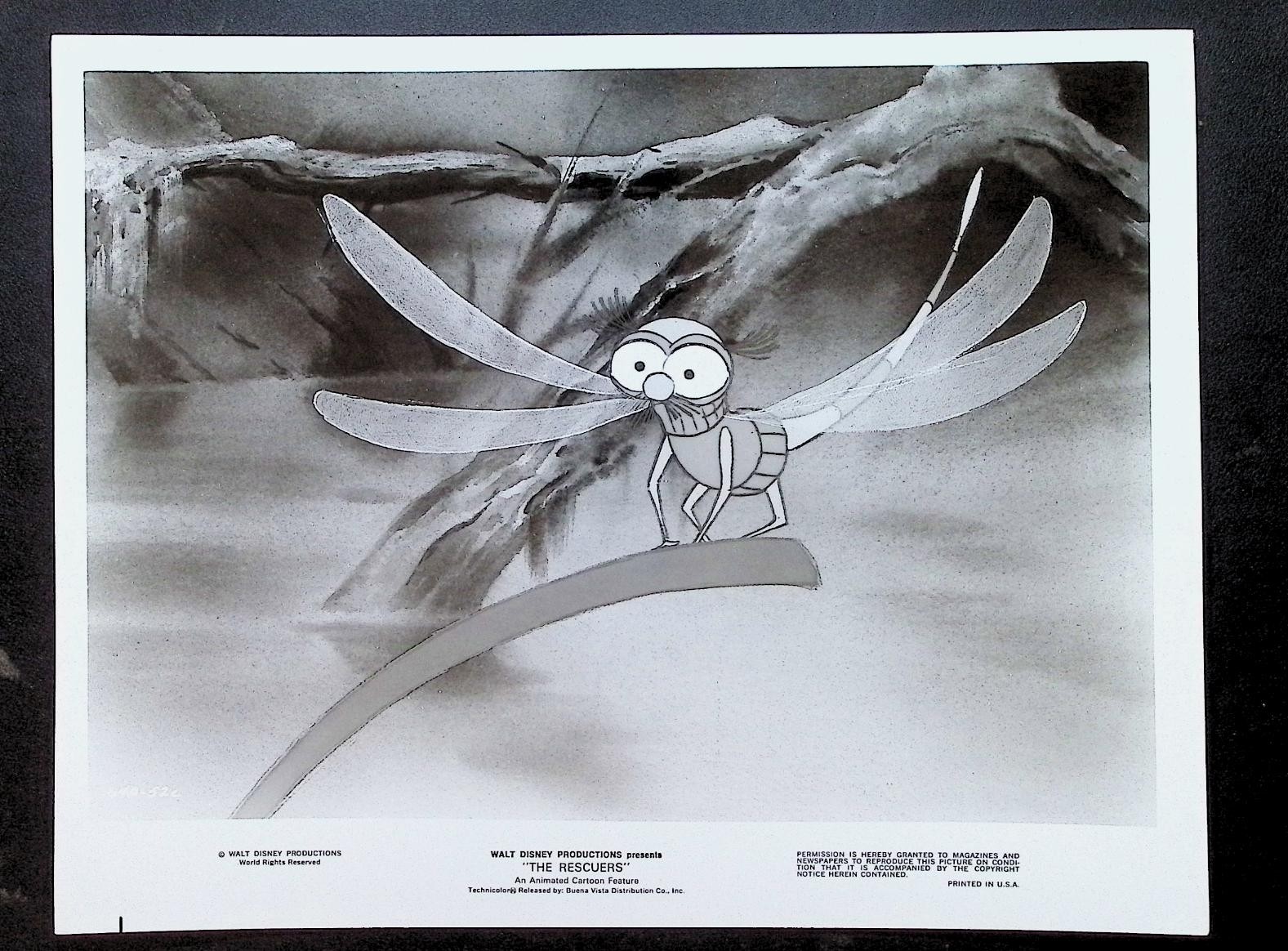 The Rescuers (1977) Walt Disney Productions Set of 7 Original 8×10 Movie Stills