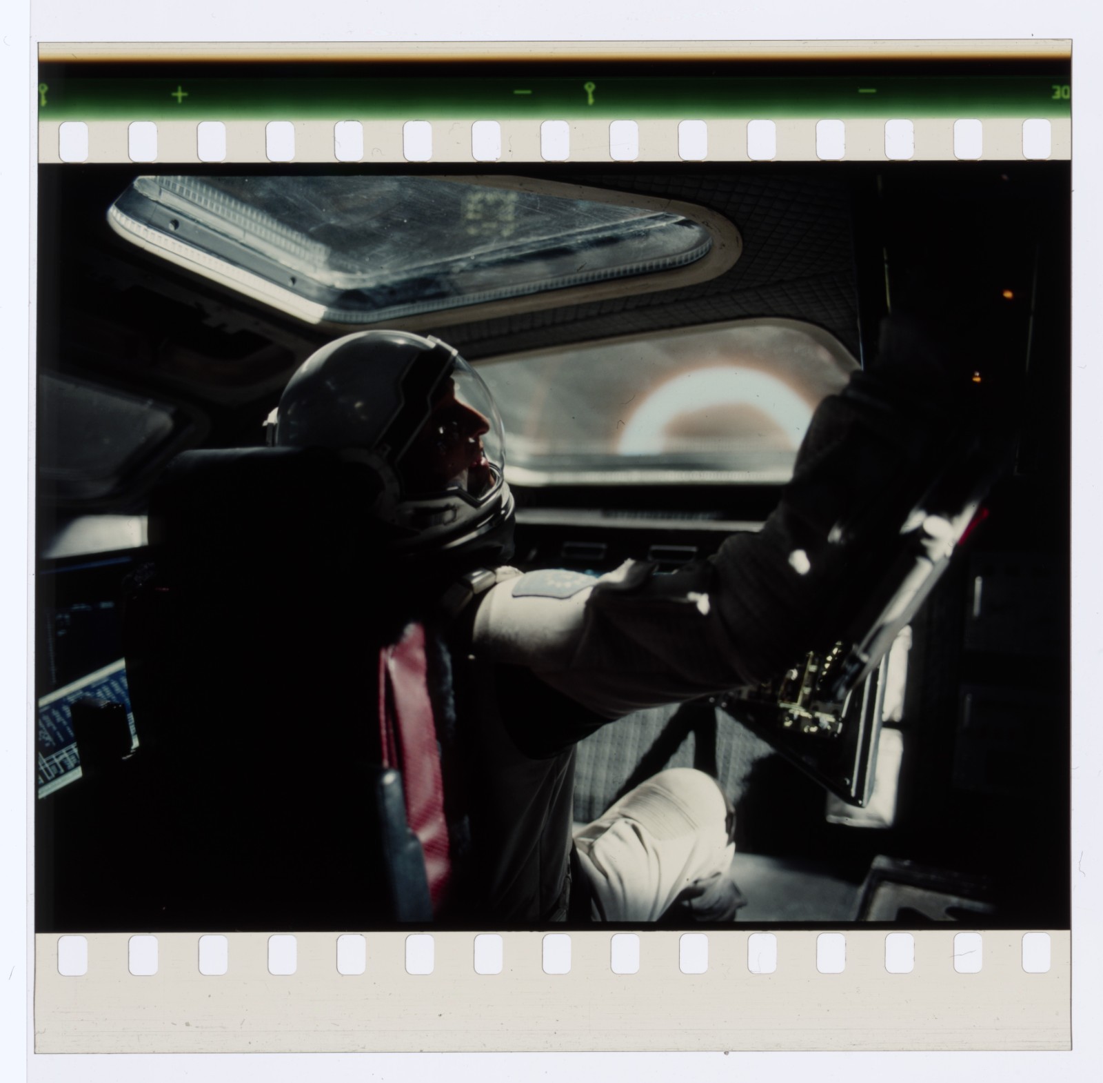Interstellar Movie 70mm IMAX Film Cell Frame – Coop Into Gargantua (22062)