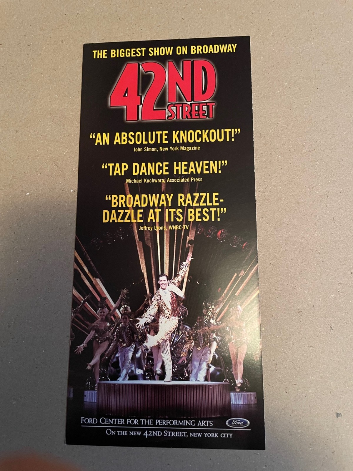 42nd Street – Broadway Promo Ad