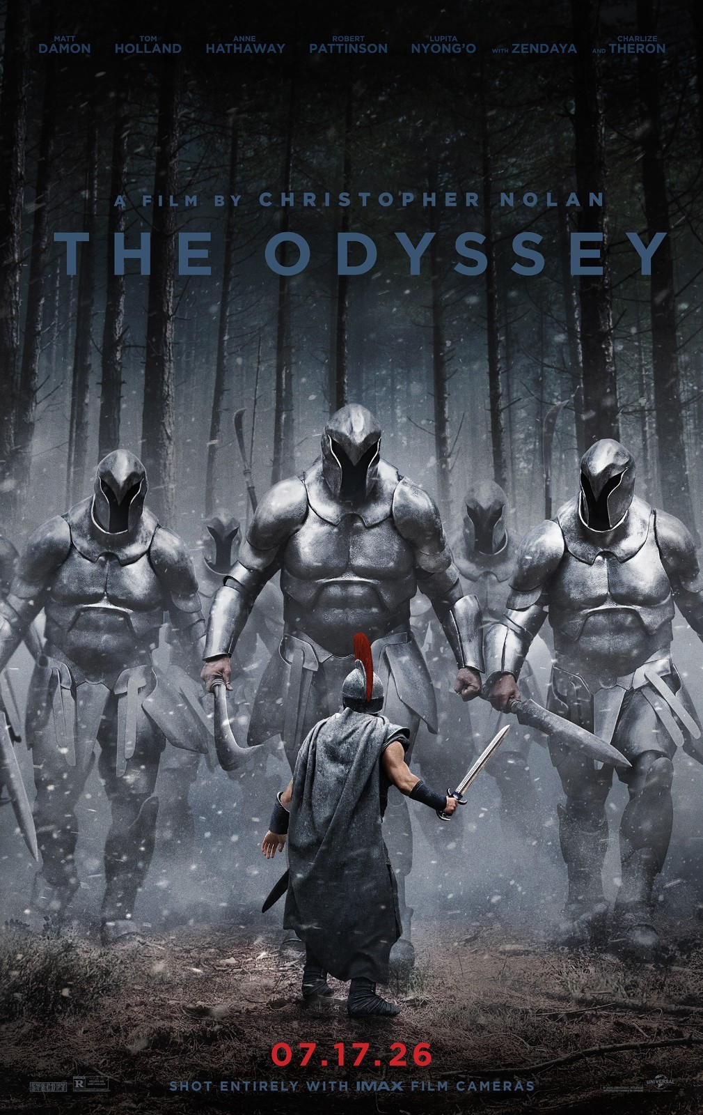 The Odyssey movie poster (d) – 11″ x 17″ – Matt Damon, Christopher Nolan
