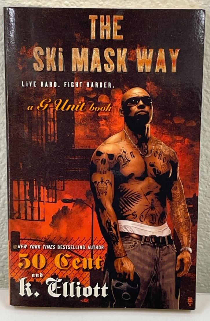 50 Cent Signed The Ski Mask Way Softcover Book Authentic Autograph