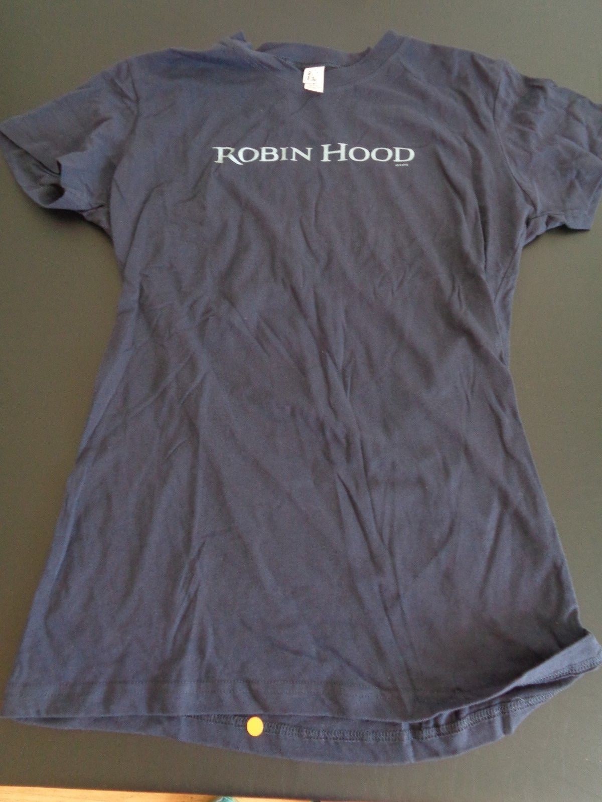 ROBIN HOOD Movie PROMO Shirt Juniors Ladies XL Free Shipping 2010 Russell Crowe