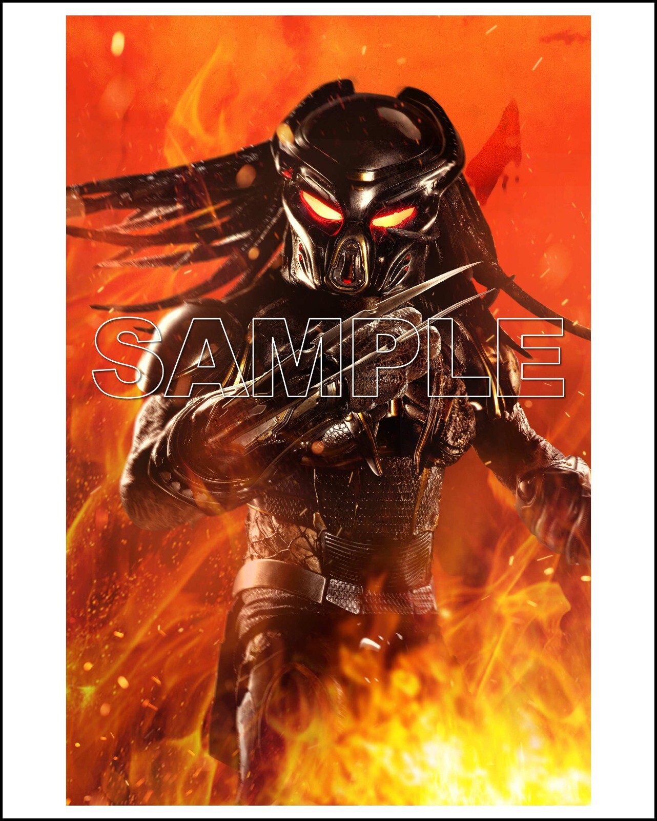 THE PREDATOR 2018 8X10 Photo PA05 promo art
