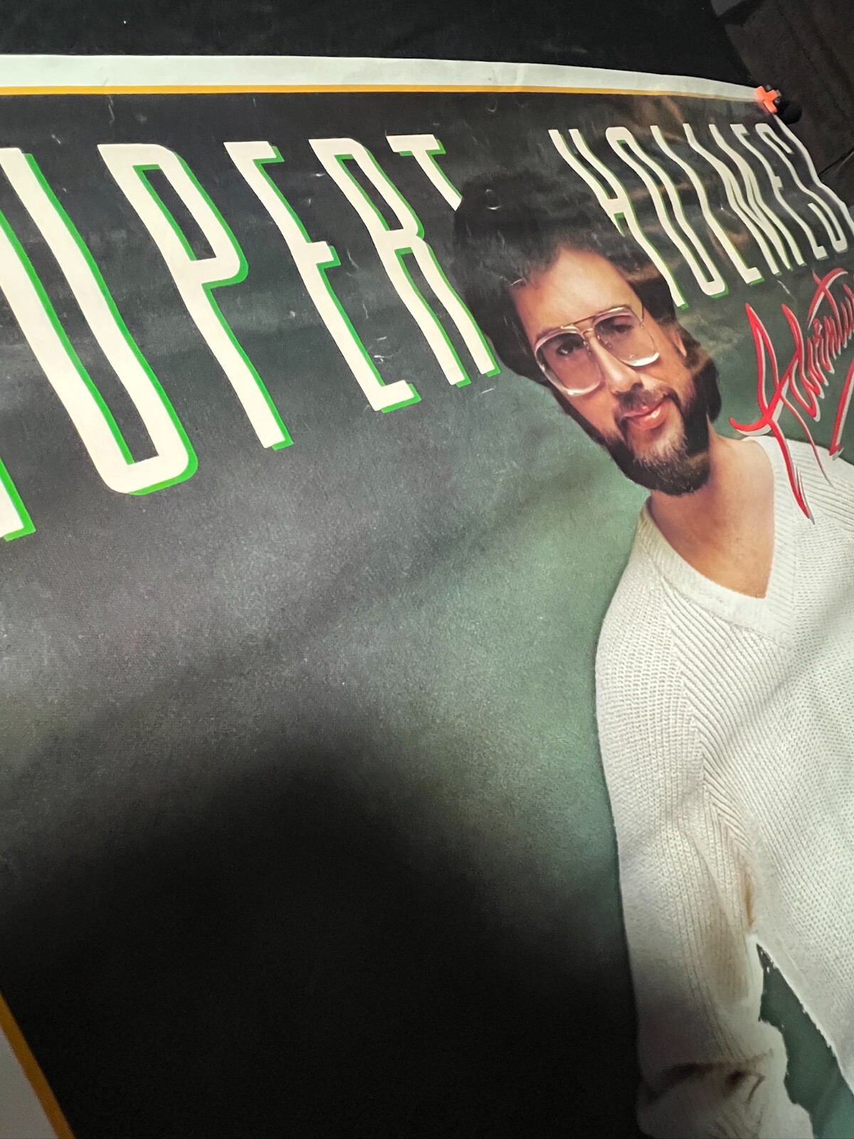 Rare Rupert Holmes Adventure In Store Promotional Poster MCA-5129 1980 23″ X 23″