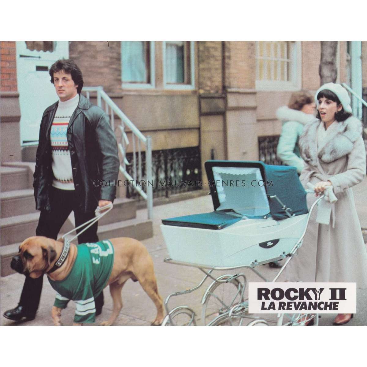 ROCKY II French Lobby Card N08 – 9×12 in. – 1979 – Sylvester Stallone, Carl Weat