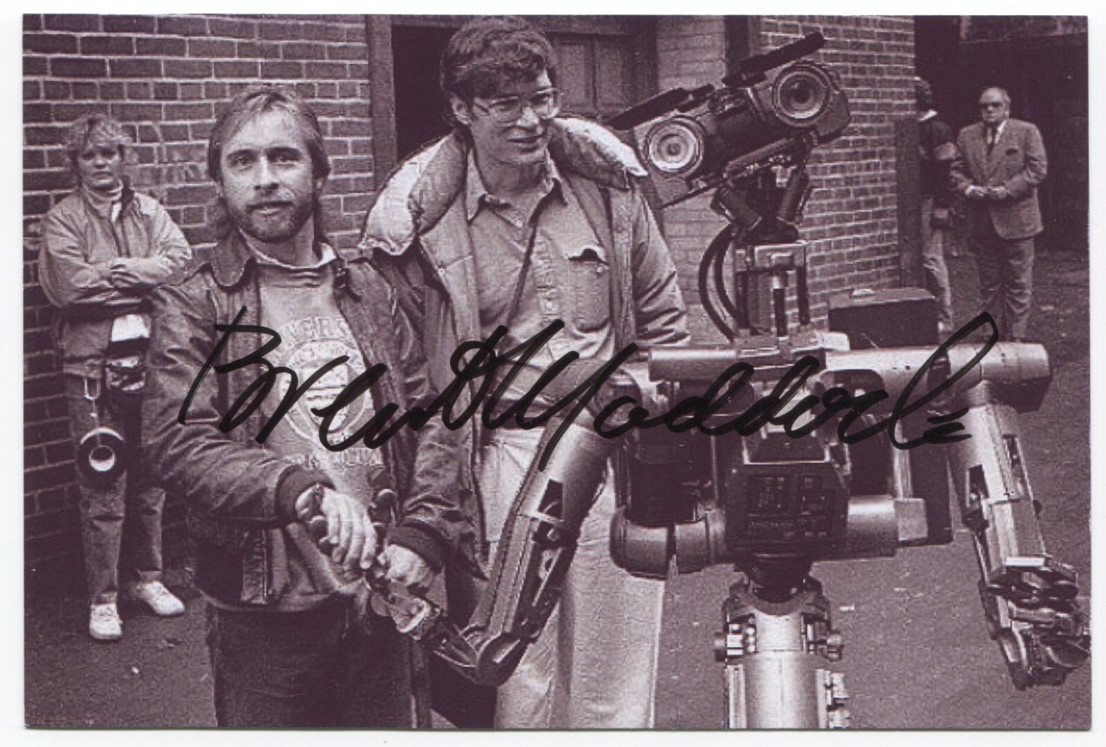 Brent Maddock Signed Photo Card Autographed Tremors Director Writer Producer
