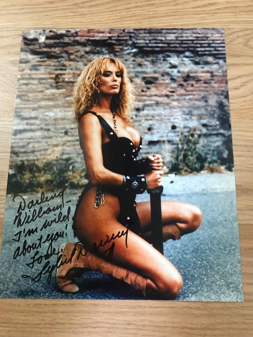 Vintage Sybil Danning Sexy Signed 8×10 Photo/Free Shipping!