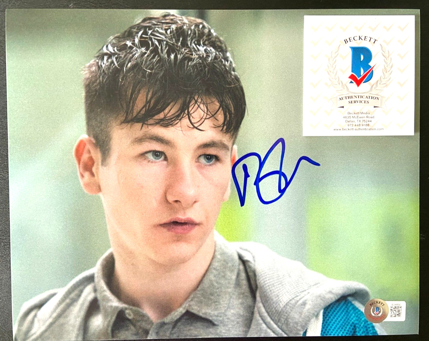 BARRY KEOGHAN SIGNED 8X10 PHOTO DUNKIRK MAMMAL SALTBURN BATMAN JOKER BAS C