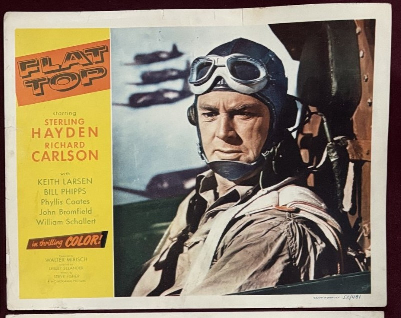 FLAMING FEATHER LOBBY CARDS (8) 1952 STERLING HAYDEN FORREST TUCKER