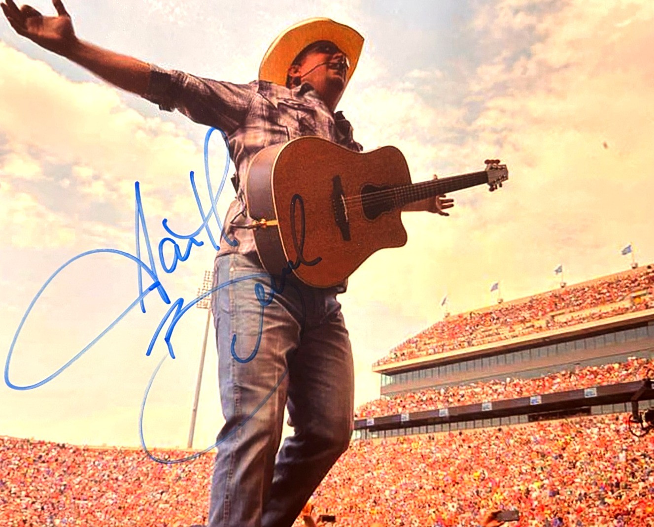 GARTH BROOKS 8.5X11 SIGNED PHOTO AUTOGRAPH POSTER COUNTRY SIGNATURE REPRINT