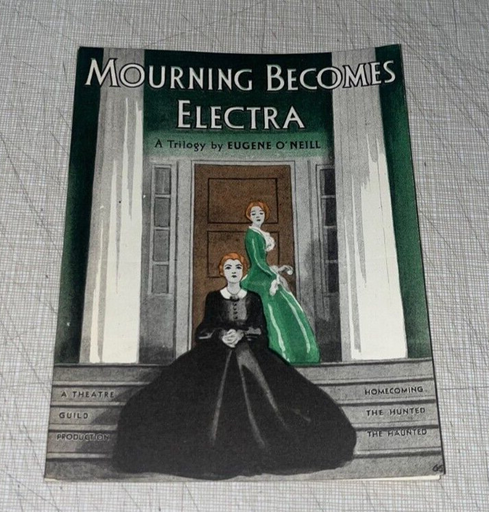 Eugene O’Neill MOURNING BECOMES ELECTRA Alvin Theater 1931 Rare Promo Program