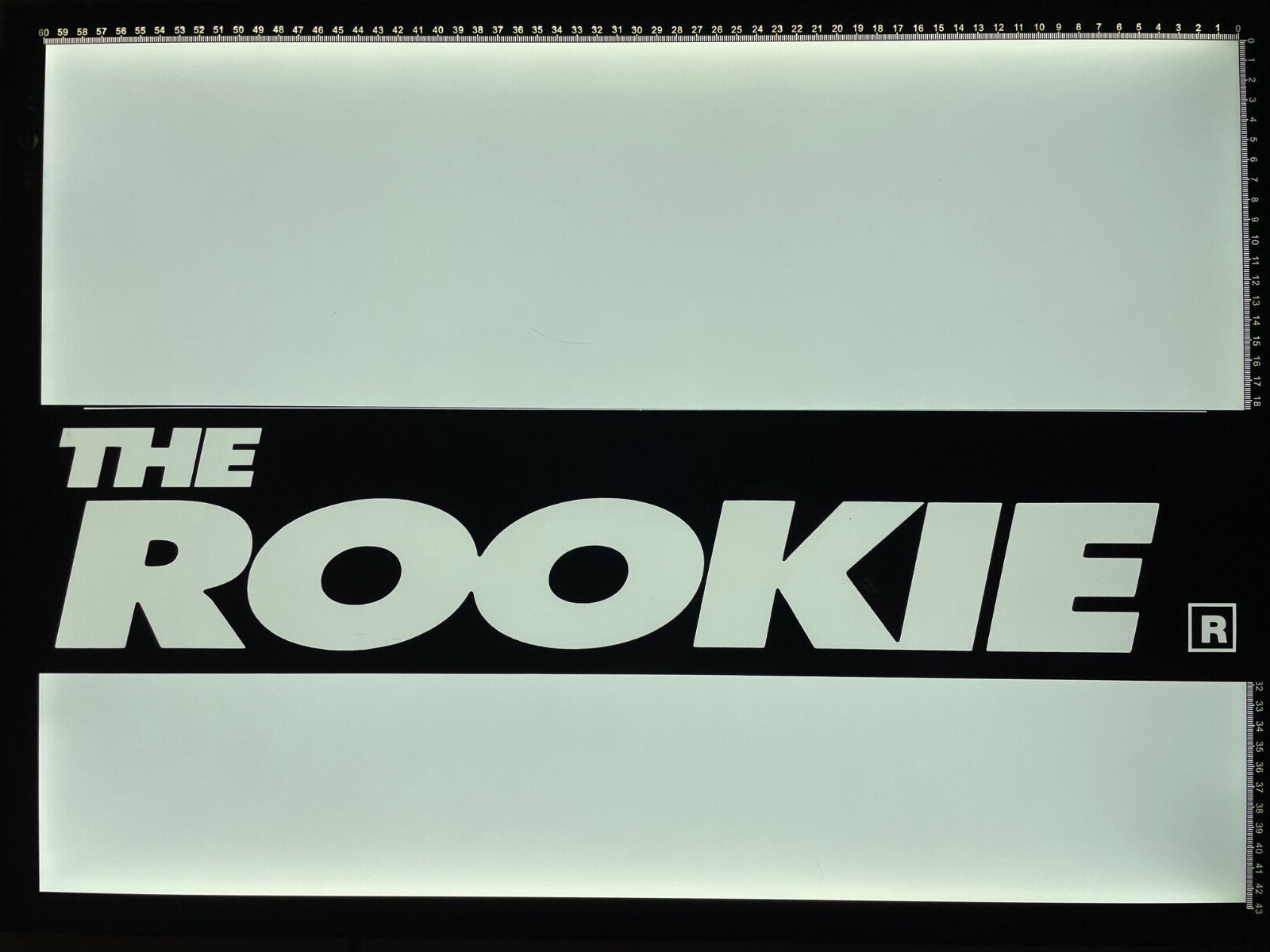 Vintage 1990 THE ROOKIE (Eastwood) Movie Theater Mylar Poster 5×25 Decor