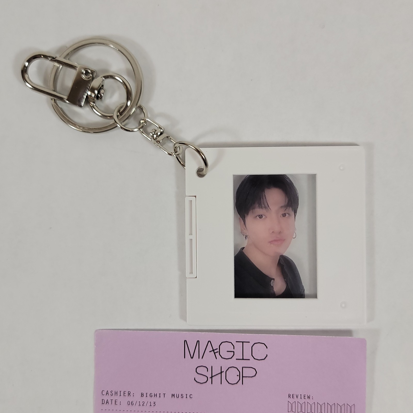 BTS ARIRANG JK JUNGKOOK Selfie Film-Mount Keyring POB Preorder Photo Keychain