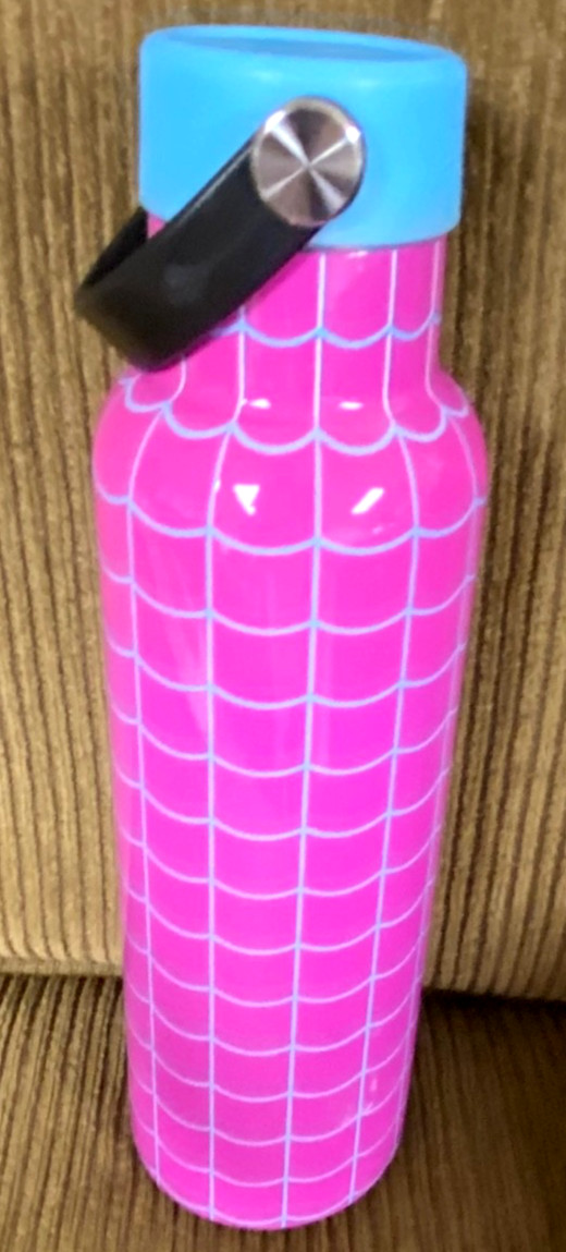 Corkcicle Marvel Ghost-Spider SpiderMan Gwen Stacy 3D Embossed Water Bottle 20oz