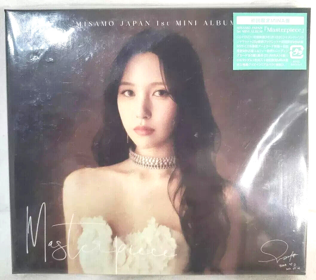 TWICE MISAMO MINA ver. Japan 1st Mini Album Masterpiece First Limited Edition