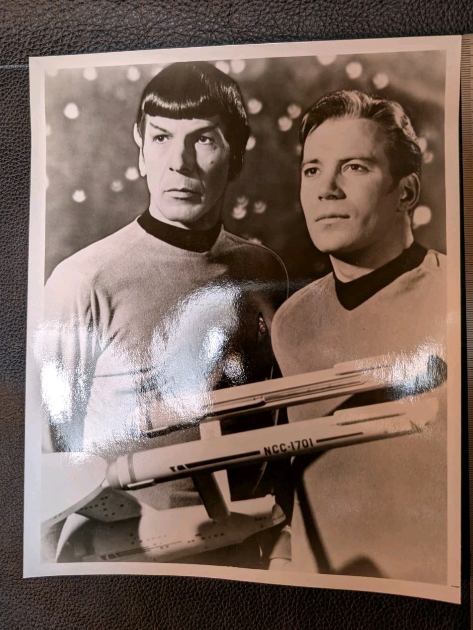Star Trek 1960s U.S. Silver Gelatin Photo, 8×10 Glossy On Photo Paper