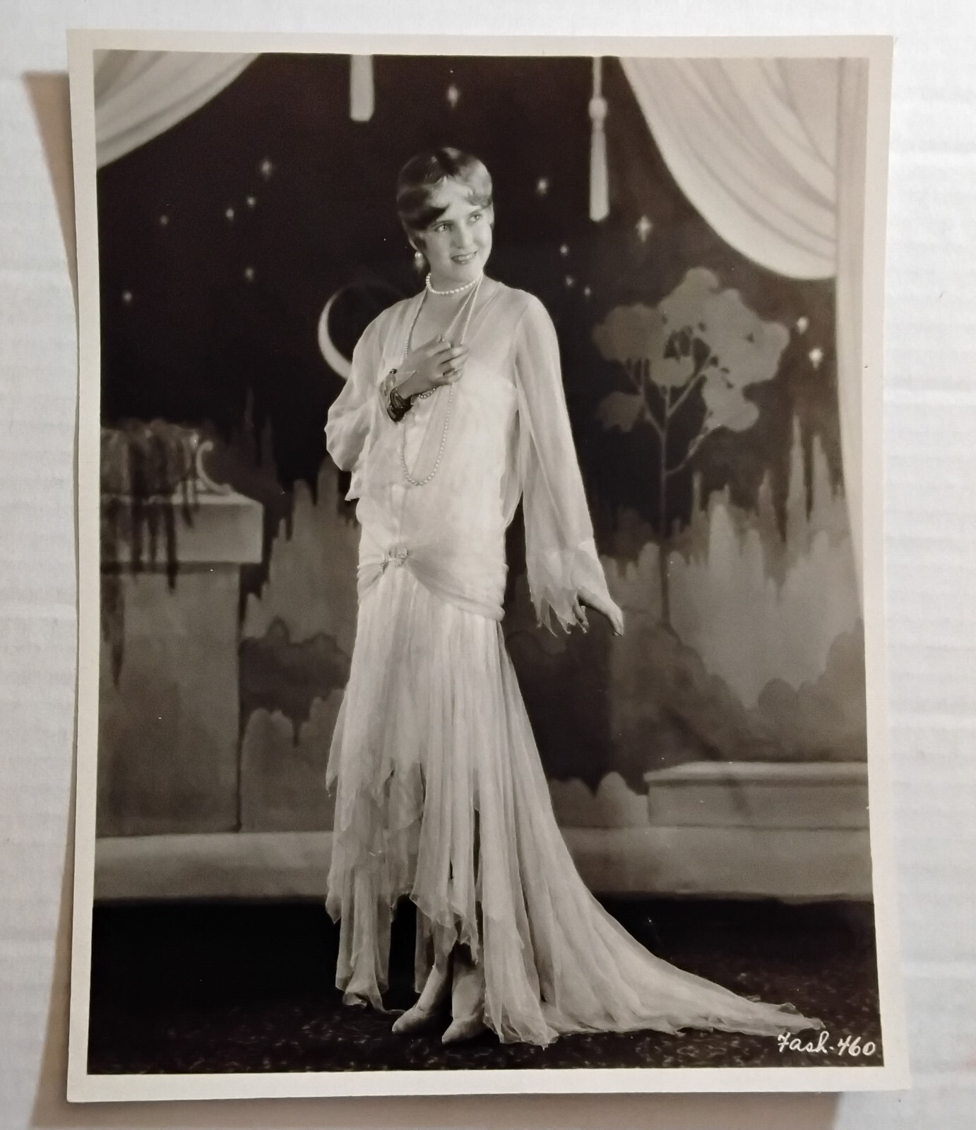 Ruth Taylor Gentlemen Prefer Blondes Vintage 1928 Linen Back 6.5×9.5 Photo Loos