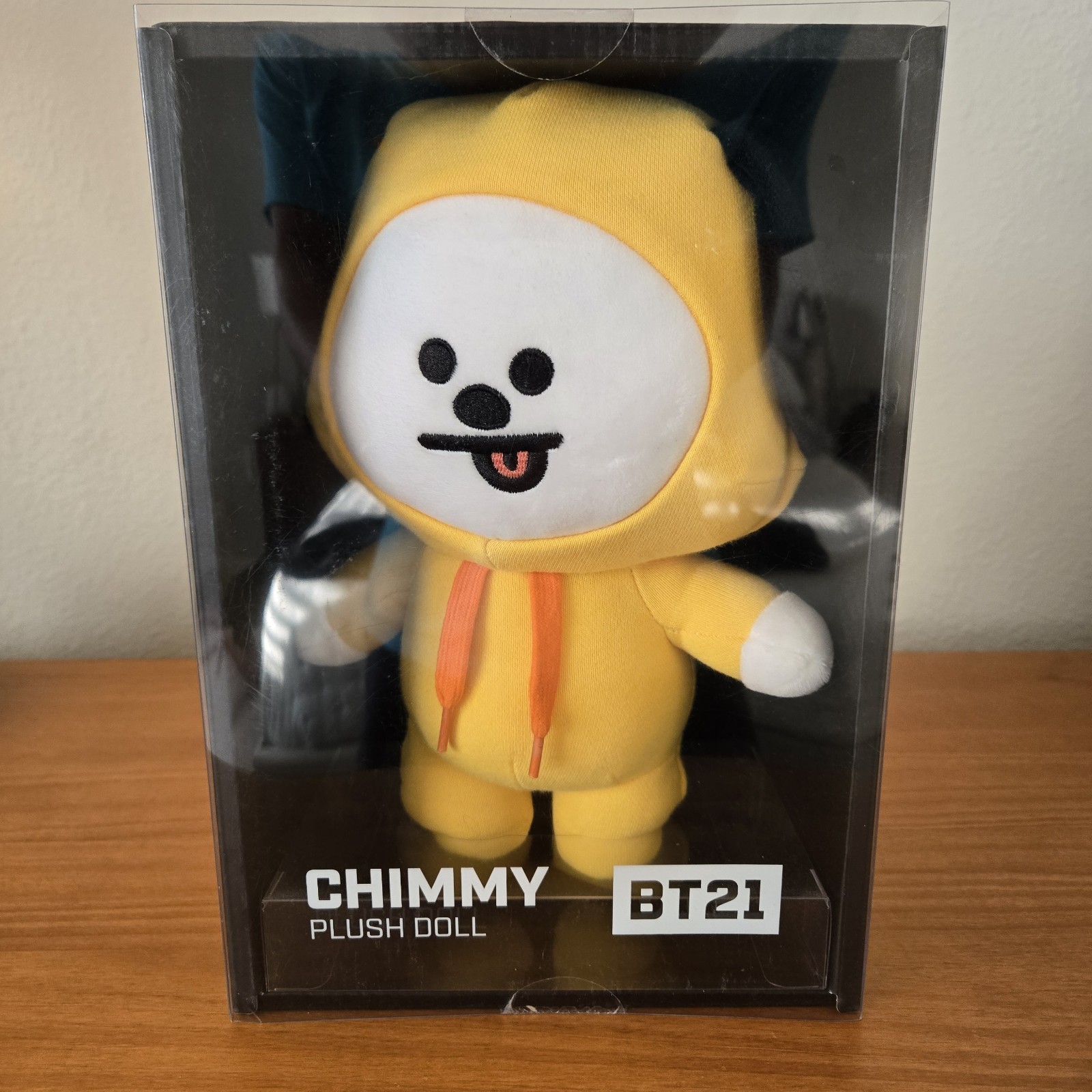 BTS CHIMMY Standing Plush Doll BT21 Line Friends Official JIMIN NIB **READ