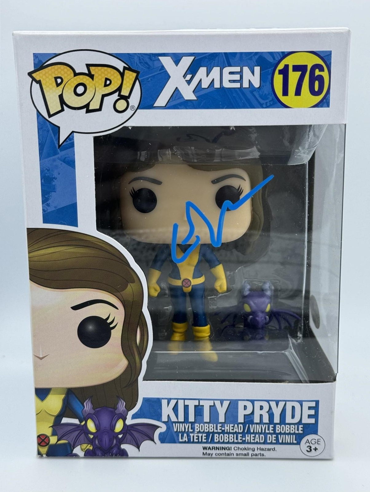 Elliot Page “X-Men” AUTOGRAPH Signed ‘Kitty Pryde’ 176 Funko Pop Figure ACOA