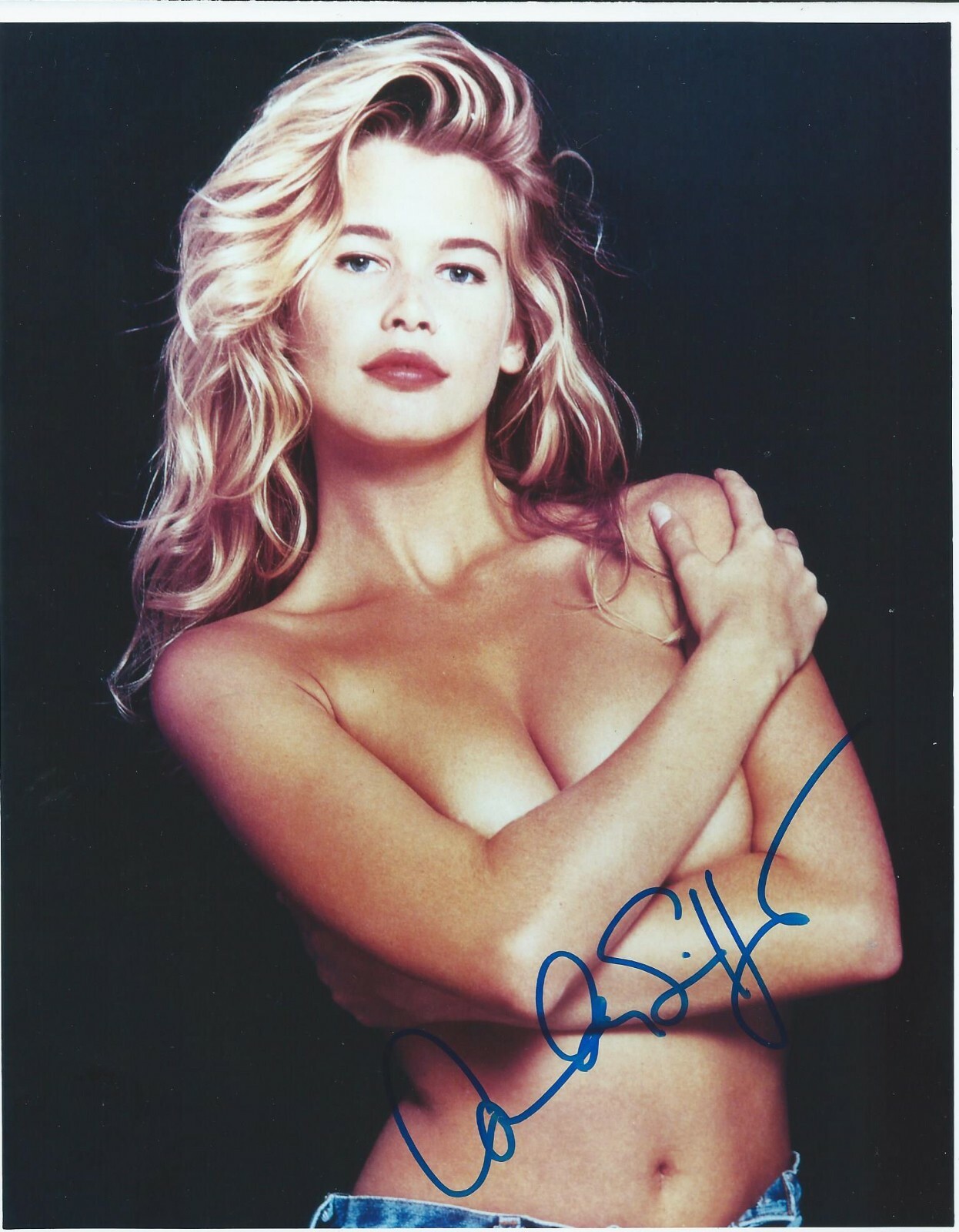 Claudia Schiffer Classic Autographed Hand Signed 8×10 Photo COA – LAST ONE.