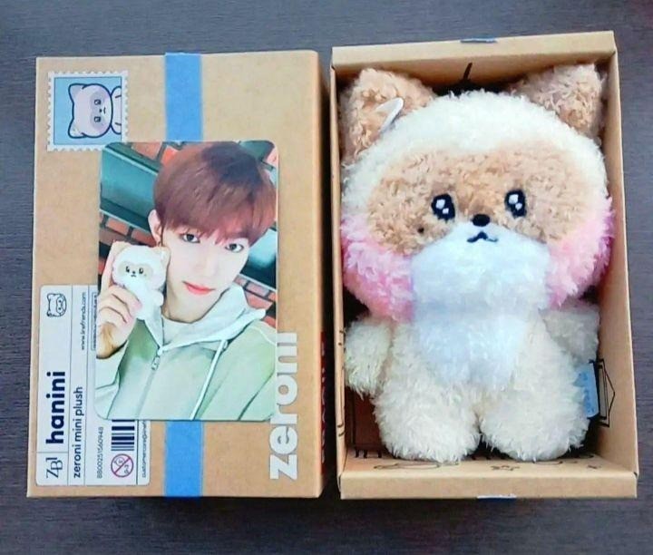 ZB1 Zhang Hao Zhanghao Hanini Line Friends Zeroni Mini Plush Doll W/ Photocard