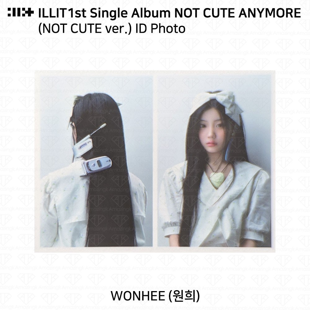 ILLIT 1st Single Album Not Cute Any More Photobook ver. Official Photocard KPOP