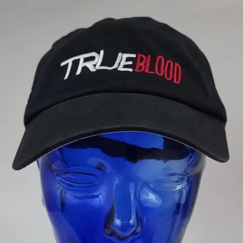 True Blood HBO Originals Drama Series Black Promo Hat Cap Adult One Size