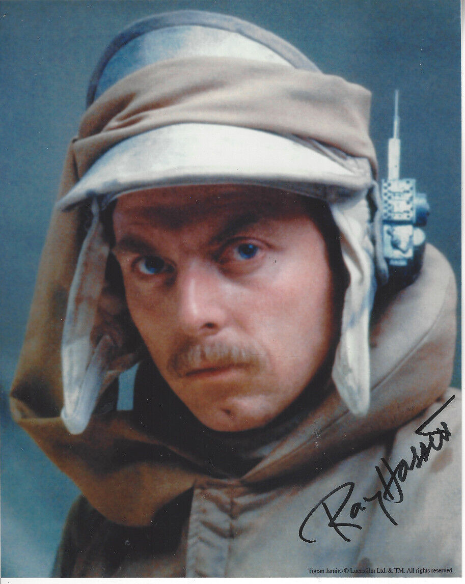 STAR WARS actor Ray Hassett autographed 8×10 photo as Tigran Jamiro