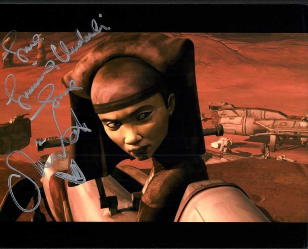Olivia D’Abo – Star Wars The Clone Wars Signed 8×10 Photo